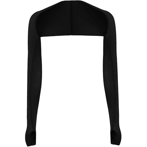 4 Manchons Bras Protection UV - Polyester Extensible, Trou Pouce, Pour Cyclisme, Pêche, Conduite, Taille Unique
