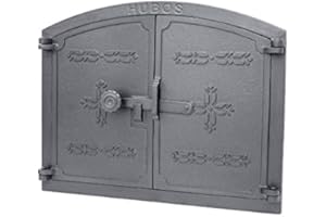 Sellon24® Backofentür Gußeisen Steinofentür Ofentür Gusseisen Pizzaofentür Brotofen Tür H1107