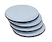 Produktbild 40 mm PTFE Möbel Movers (4 Pack) - Schieber Gleiter, selbstklebend, funktioniert auf Hartholz Böden und Teppich Die Reibung zu reduzieren - Der beste Weg zu bewegen schwere Möbel.