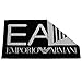 Produktbild Emporio Armani EA7 Badetuch Saunatuch 1,0 x1,70 Fb.Schwarz Logo Weiß