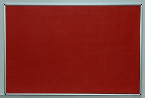 Adboards Aluminium Framed Fire Rated Burgundy Felt Notice Board from £15.00 (90cm x60cm)