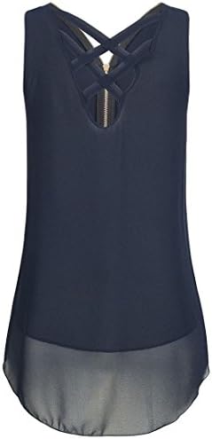 Clearance Women Vest, Sunday Ladies Summer Sexy Sleeveless Printed V Neck Tops Fashion Straps Tank Tops Casual Plus Size Beach T-Shirt for Women (4XL, Blue *)