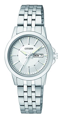 Citizen Damen-Armbanduhr Analog Quarz Edelstahl EQ0601-54AE Citizen Damen-Armbanduhr Analog Quarz Edelstahl EQ0601-54AE