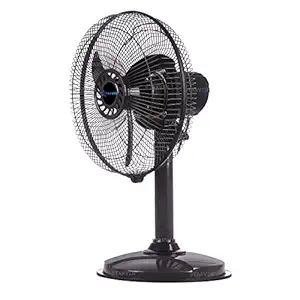 STARVIN Mini Pedestal Fan || High Speed || 100 % Copper Motor Farrata Fan || Metal Body black 3 Speed Control mood || 1 Year Warranty ||Cyclone Make in India WX212