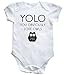 HippoWarehouse Yolo You obviously love owls baby vest boys girls
