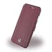 Produktbild Mercedes MEFLBKP6PEVSRE Stripes I Echt Leder Perforierte Booktype Schutzhülle für Apple iPhone 6/6S klassisches Rot