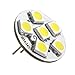 Produktbild TOOGOO(R) 6 SMD LED G4 Strahler Leuchte Lampe Birnen Warmweiss Neu DC 12V