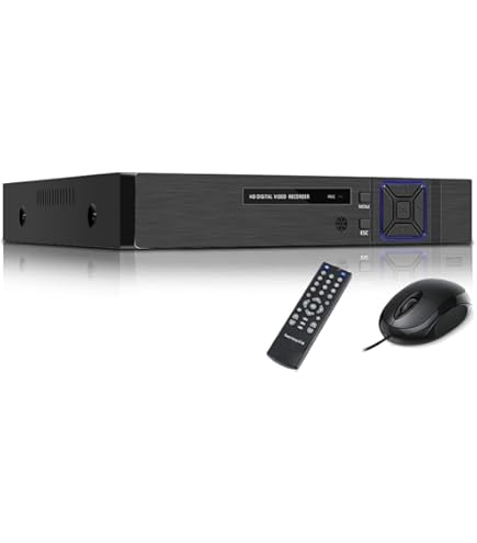 Video Recorder 4CH 5MP Mini DVR TVI CVI AHD Digital HD AHD