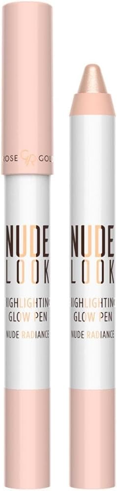 Golden Rose Nude Look Highlighting Glow Pen - Nude Radiance - Işıltılı Aydınlatıcı Kalem