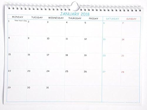 CALENDAR 2018 A4 SQUARE BOX DESIGN