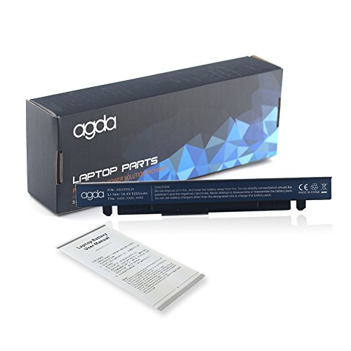 AGDA®Neu Externer Notebook Laptop Batterie Akku für  ASUS A41-X550A A41-X550 X450 X550 A550 F550C R510 R510C X452 X550CUS A41-X550A A41-X550 X450 X550 A550 F550C R510 R510C X452 X550C Li-ion 8-Zellen 14.4V 5200mAh - 5