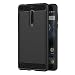 Produktbild Nokia 5 Hülle, AICEK Schwarz Silikon Handyhülle für Nokia 5 Schutzhülle Karbon Optik Soft Case (5,2 Zoll)