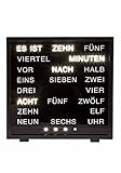 Uhr zum Aufstellen mit deutscher Wort-Anzeige