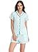 Clovia Women Checked Shirt & Shorts Set RS.519.00