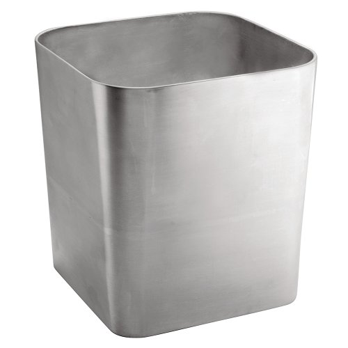 Preisvergleich Produktbild InterDesign 16580EU Gia Abfalleimer, Gebürsteter Edelstahl