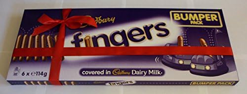 Chocolate Fingers Gift Wrapped Bumper Pack