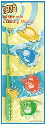 Fishing Fever fish bath toy with 4 fish and fishing rod