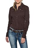 Kragen aus Cord Soccx Damen Baumwollbluse mit Patches