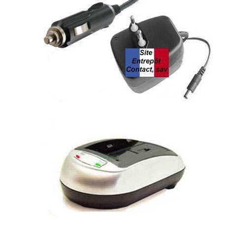 100000volts Pack de Chargeur de Batterie pour Nikon Coolpix S9500 Argent