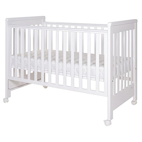 Preisvergleich Produktbild Treppy 1136 Babybetten, Dreamy Plus 2, 120 X 60, weiß