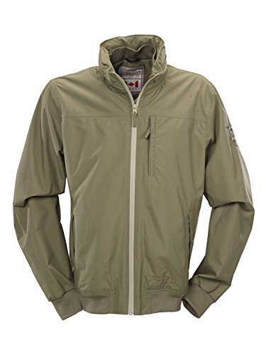 Modische Herren Freizeit-Jacke | Blouson von Fifty Five - Hillsport olive 3XL - winddichter, wasserdichter, atmungsaktiver Windbreaker
