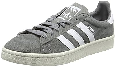 Adidas Campus, Baskets Basses Homme, Gris (Grey Three/Footwear Chalk White), 42 EU