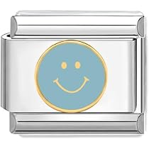 Charm Link Quiges 'Amo Il Mio Bassotto' - Charm Da 9mm In Acciaio Per Bracciali Stile Italiano