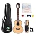 Produktbild Dilwe 23 Zoll Ukulele, Tragbare Palisander Fichte Holz Ukulele Klassische 4-Saiter-Ukulele-Hawaii-Gitarrenstimmer-Auswahlgurt-Set für Kinder Erwachsene