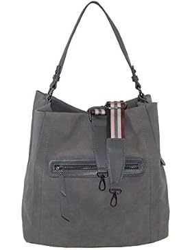 Glüxklee Shopper Handtasche mit breitem Umhängeriemen