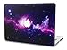 Price comparison product image KECC MacBook Pro 15 Inch Case (2018/2017/2016 Touch Bar) Plastic Hard Shell Cover A1990/A1707 Space Galaxy (Purple)