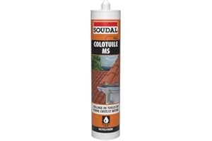 Soudal Ayrton Colle tuile pu222 310 ml Rouge