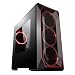 Produktbild Game Max Kamikaze Gaming Case 3 x Ring LED auf der Vorderseite