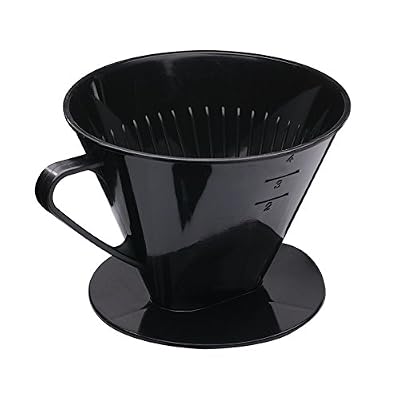Westmark 24442261 Quatre Porte-Filtre à Café Plastique Noir 16 x 13 x 11 cm