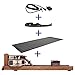 Produktbild Water Rower Rudergerät Nussbaum + S4 Monitor Empfänger Brustgurt Bodenschutzmatte