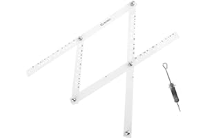 JISADER 340mm Pantographe Artiste Dessin Outil Durable Pliant échelle Règle pour école, Enseignement