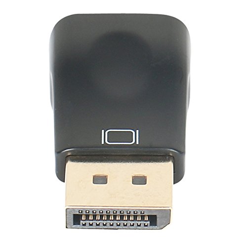 benfei aktiver DisplayPort zu VGA Adapter, DP Display Port zu VGA Konverter Stecker auf Buchse vergoldet Kordel für Lenovo, Dell, HP, Asus - 5