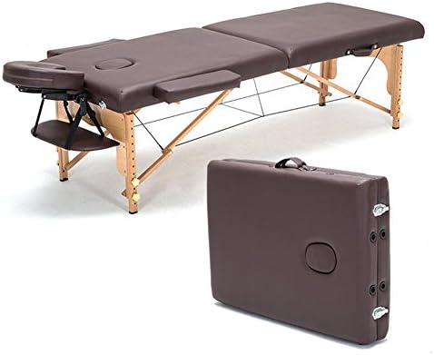 Massage Table Professional Portable Spa Tables Foldable with Carring Bag Salon Furniture Wooden Folding Bed Beauty