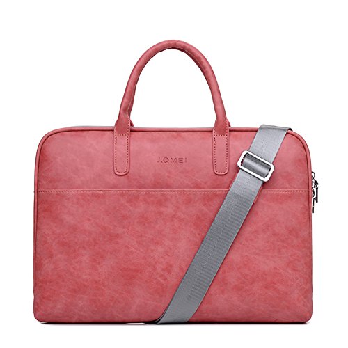 MISSMAO Épaule ordinateur portable Sac manches Porte-documents Case pour Femme Violet 15 pouces