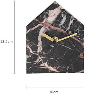 XXIN  The Clock Setup In The Living Room Bedroom Marble Base Clock Home Decor Furnished 4 In Aarhus Take Black
