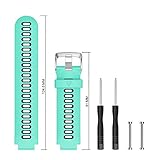 Die besten Geschenke des Valentinsgrußes !!! Beisoug Silikon-Armband-Ersatzarmband für Garmin Forerunner 735XT