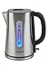 Produktbild Korona Wasserkocher 20252 in edelstahl/schwarz mit beleuchteter, transparenter Wasserstandsanzeige