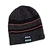 Produktbild ACBAZEFA Bluetooth Headset Stricken Cap 4.2 Call Music Pop Warme Ski Stripe Wireless Bluetooth Hut,A