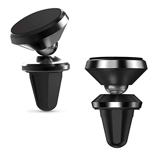 Preisvergleich Produktbild ZDZHU Autohalterung für magnetische Telefone - Universal Air Vent Handyhalterung mit 360 ° -Drehung GPS-Halterung Kompatibel iPhone XS Max Xs X8 Plus 7 6s SE Samsung S9 S8 Edge Note 9 Mehr