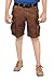 Krystle 6 POCKET Brown COTTON CARGO SHORTS (36 ) RS.599.00