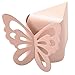 SODIAL(R) 50 Pcs Butterfly Favor Gift Candy Boxes Cake Style for Wedding Party Baby Shower