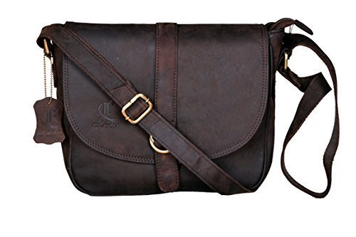 Cuero 10" X 10" Brown ,Genuine Leather Women's Bag /Handbag / Tote/purse/ Shopping Bag