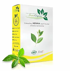 SistaOrganic - Organic Colorless Henna Powder (Cassia Obovata/Senna Italica) for Hair Growth & Care? 100 gm