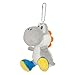 Produktbild Super Mario Bros. Plüsch Anhänger / Stofftier: Grauer Yoshi 12 cm