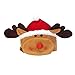 Produktbild ganjue  Cchildrenkids Frohe Weihnachten Party Elch Mütze Cosy Soft Warm Santa Kopfbedeckung