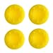 Produktbild SODIAL(R)4 Stueck Daumenmulden Silikon Abdeckung Huelle Punkt-Muster fuer Sony Playstation PS2 PS3 PS4 Xbox Eine Xbox 360 Controller gelb